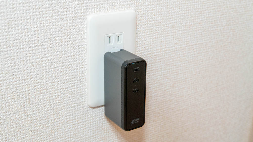 レビュー］Satechi 108W USB-C 3-Port GaN Wall Charger を日本最速レビュー モバイル用 USB-C充電器の最高傑作  | Purudo.net